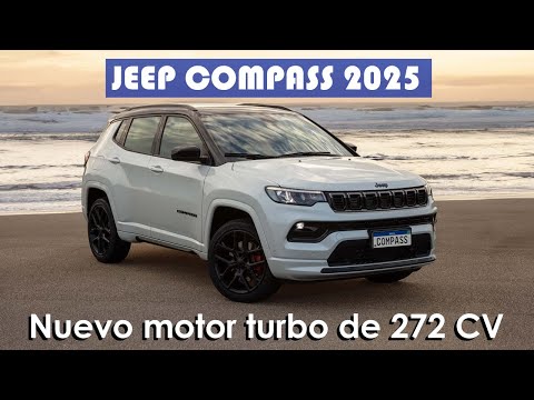 Nuevo Jeep Compass 2025 | MOTOR 272 CV | Nuevas versiones Overland y Blackhawk, manejo semiautónomo.