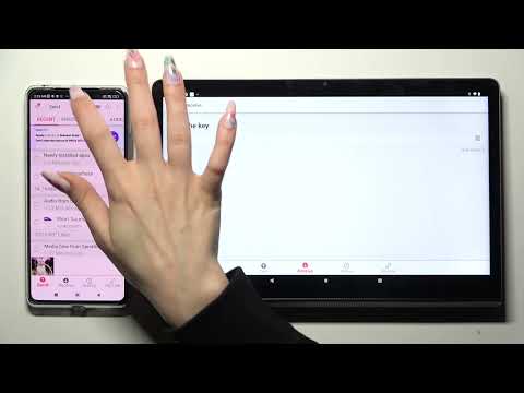 How to Transfer Fileles from Xiaomi Device to LENOVO Yoga Tab 11 - Use Send Anywhere
