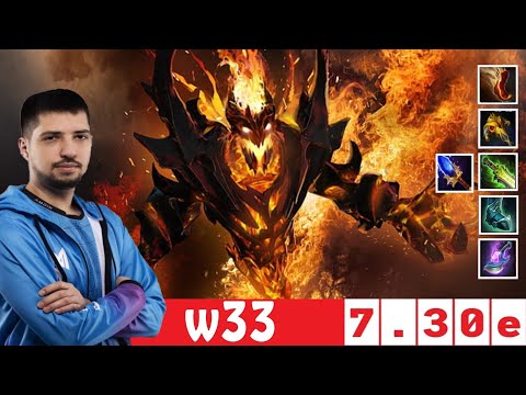 [DOTA 2] w33 the SHADOW FIEND [OFFLANE] [7.30e]