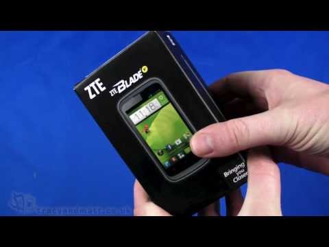 ZTE Blade V unboxing and demo