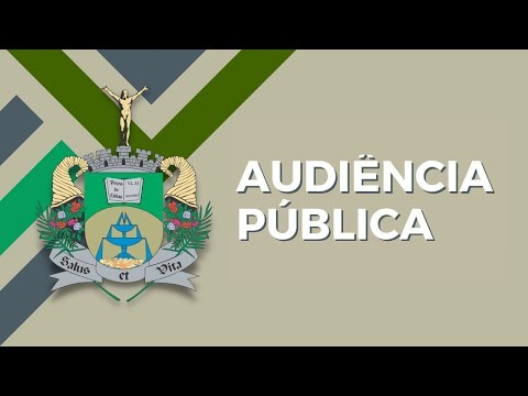 Audiência Pública - Lei de Diretrizes Orçamentárias