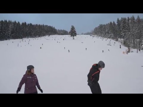 Nikon D500 - Rolling Shutter Test & Review Skifahren