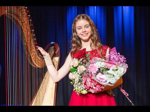 Short form of a sample harp concerto - Zarina Zaradna (13 y.o).