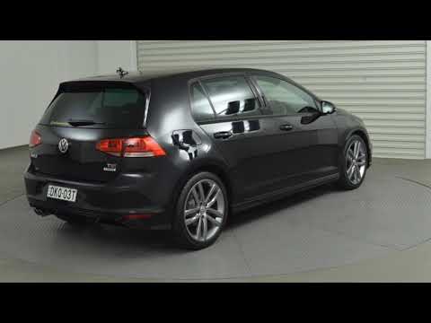 2016 Volkswagen Golf VII MY17 110TSI DSG Highline Black 7 Speed Sports Automatic Dual Clutch