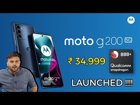 MOTO G200 5G - SD 888+ UNDER ₹ 34,999