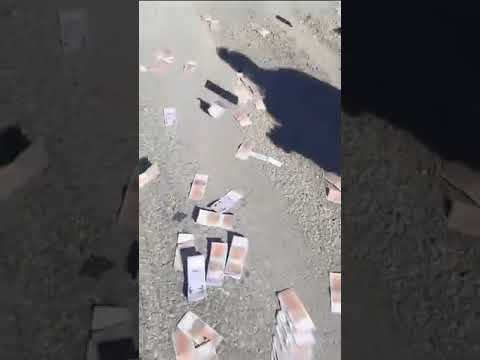 أوراق نقدية فئة 2000 ليرة في شوارع الحسكة 