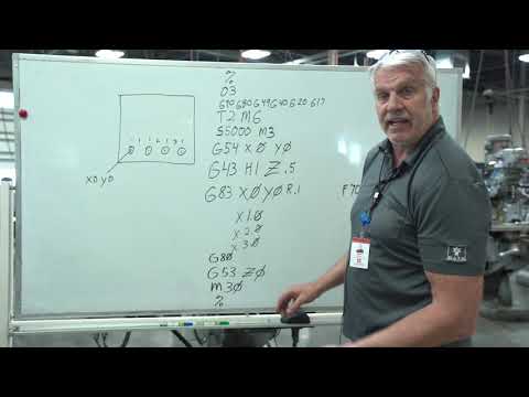 Canned cycles for the CNC Mill - G83 - Davis Technical College