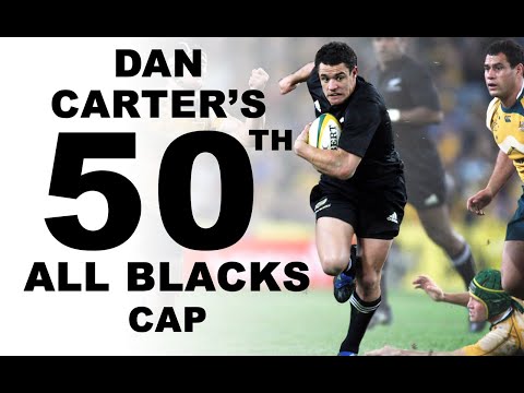Dan Carter's 50th All Blacks Cap