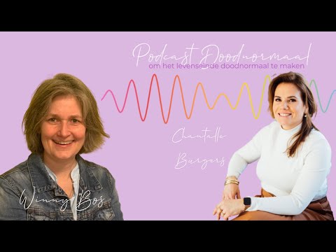 Doodnormaal - 91. Ontroerend verhaal: Chantalle Burgers vertelt over het verlies van haar zusje