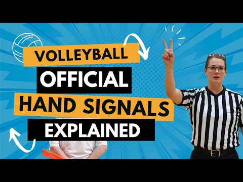 Volleyball Referee Signals Explained (For beginners)