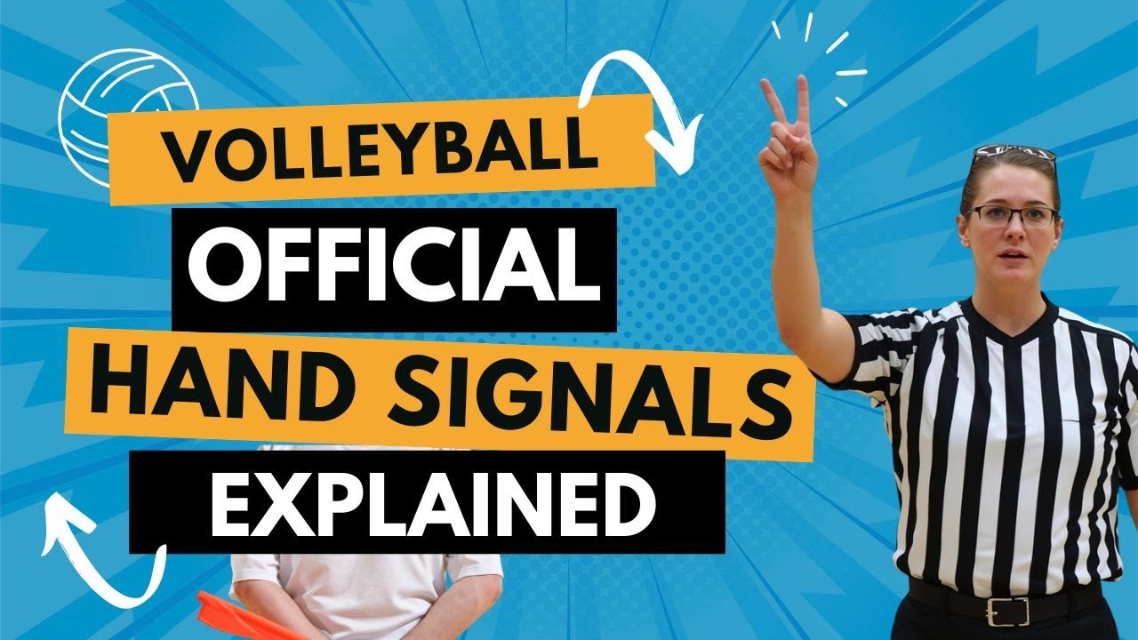 Volleyball Referee Signals Explained (For beginners)