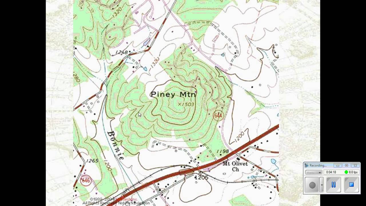 Topographic Mapping Video Notes