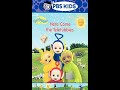 Teletubbies Here Come The Teletubbies 1998 DVD Version