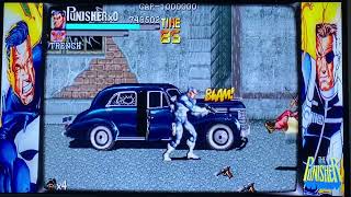 Punisher the arcade ultimate version #capcom #marvel retro gaming