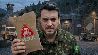 Provei a Comida do Exército da Área Secreta