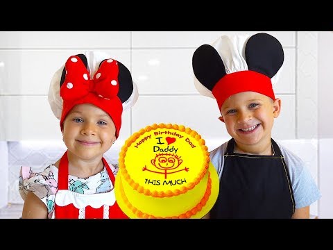 Diana and Roma are preparing a Surprise for Dad's birthday