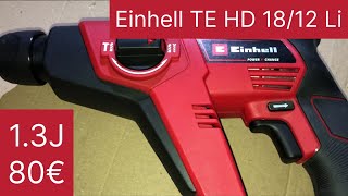 Einhell TE HD 18/12 Li Akku Bohrhammer Test und Vergleich