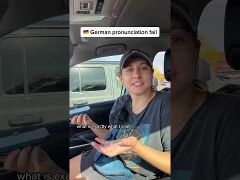 Germans talk so funny 😂 #germanpronunciation #accent #german #typischdeutsch #bilingual #immigrant