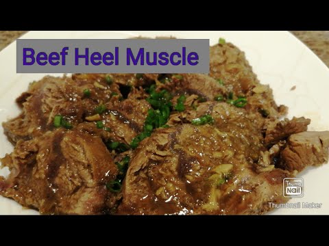 Chinese Style Braised Beef Heel Muscle /Easy Beef...