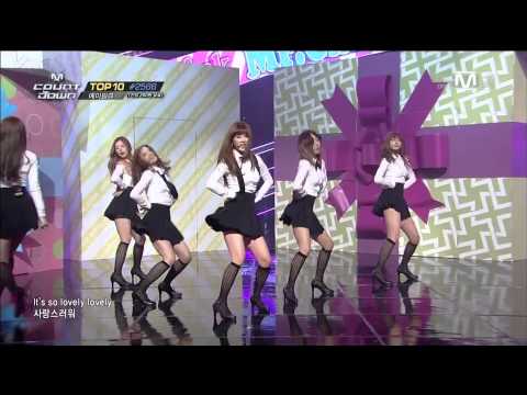 【LIVE1080P】140410 APink - Mr. Chu