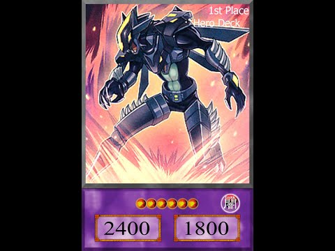 Yu-Gi-Oh! 1st Place Locals Hero Deck Profile| 4-1-0| October 2nd, 2021