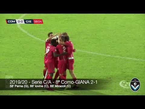 HL Como-GIANA 2-1 - 8ª giornata 2019/2020