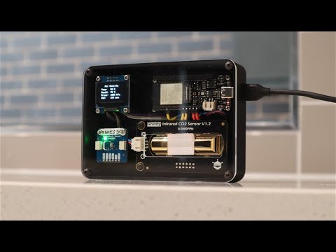 Making An Indoor Air Quality Monitor With A DFRobot CO2 Sensor