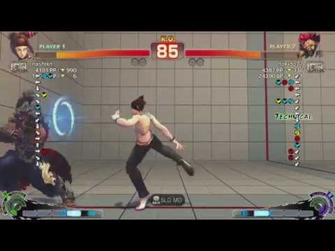 Younashi (Juri) vs Tokido (Gouki) - USF4 *60fps/1080p*