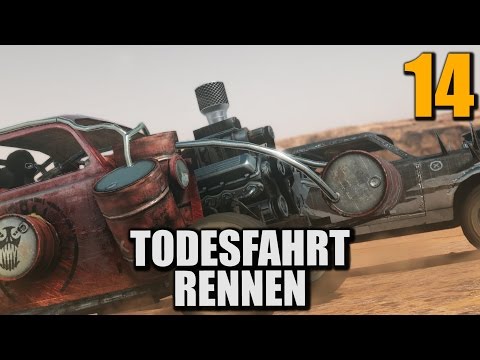 Mad Max Gameplay German Part 14 Todesfahrt Rennen | Let's Play Mad Max Game Deutsch auf PS4