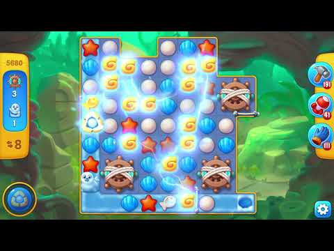 Fishdom 5680 Level - 18 moves - NO BooSTERS