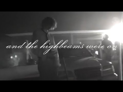 glaive - and the highbeams were on (lyric video)