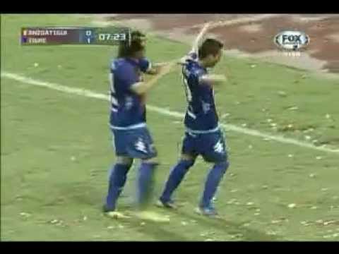 Gol de Ruben Botta (Tig) - Dep. Anzoategui 0 - Tigre 1 - Copa Libertadores 2013