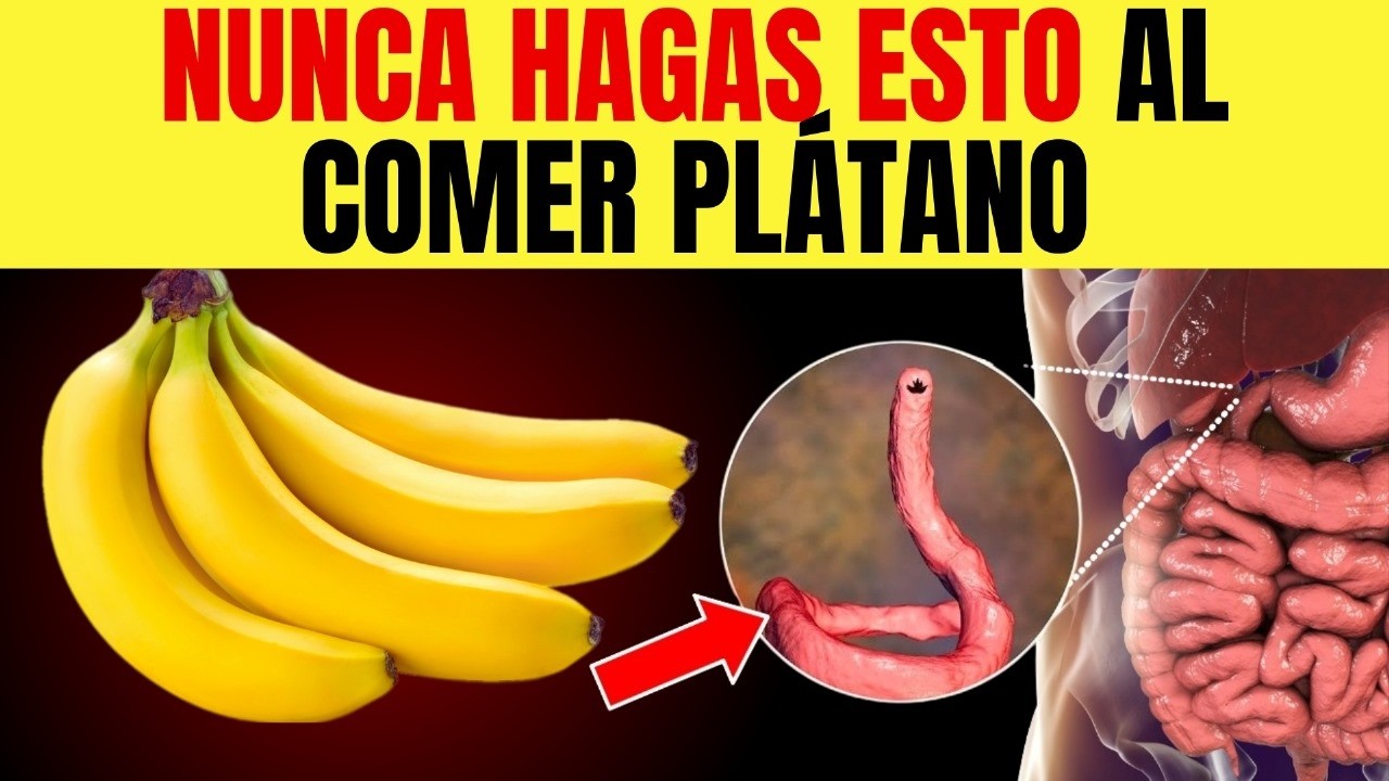 7 errores que NO DEBES COMETER al comer PLÁTANO