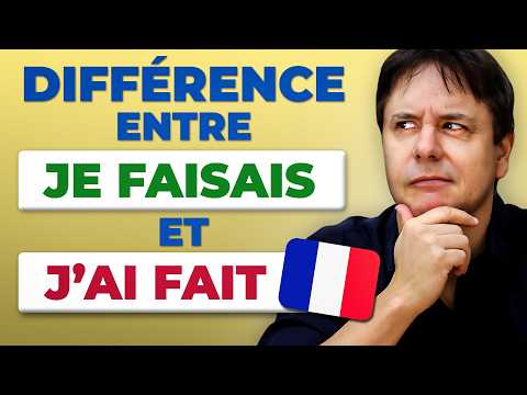Quelle est la différence entre L'IMPARFAIT et LE PASSÉ COMPOSÉ en français ?