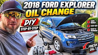 How to Change the Oil on a 2011-2019 Ford Explorer | Easy DIY Oil Change