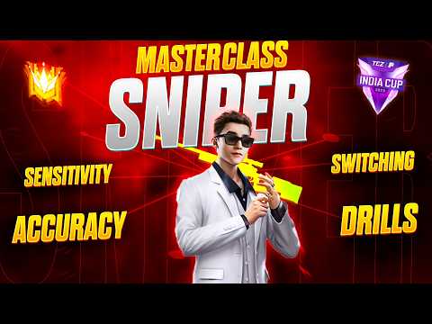ADVANCED SNIPER TIPS AND TRICKS | BEST SENSITIVITY , HEADSHOT | SNIPER MASTERCLASS