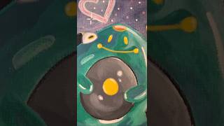 Completed my Iono painting inspired by my Iono cosplay 🩷⚡ #pokemon #iono #painting
