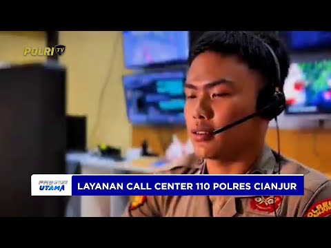 POLRES CIANJUR SIAPKAN LAYANAN CALL CENTER 110