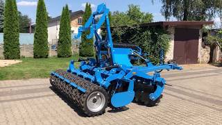 판매 중인 원판 해로우 MD AS Scheibenegge mit Hitch und Reifenpackerwalze 2,5 m, 2,7 m - 이미지 4 | Agronetto KR 신품 원판 해로우 MD AS Scheibenegge mit Hitch und Reifenpackerwalze 2,5 m, 2,7 m | 이미지 4 - Agronetto