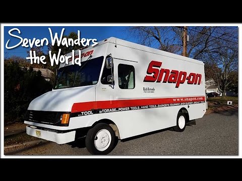 Snap On Tool Truck Step Van RV Conversion? E193
