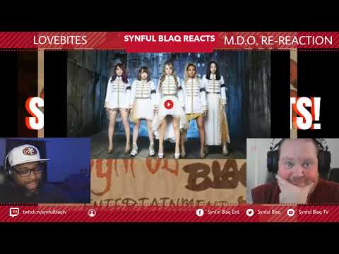 Why is this so hard to find Synful Blaq Reacts - LOVEBITES - M.D.O  Live