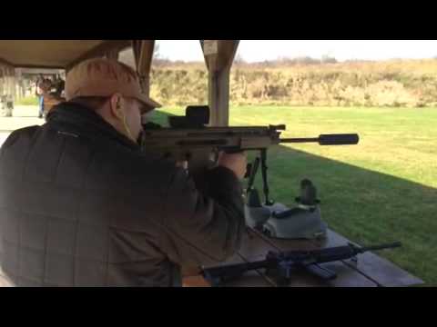 SCAR 16S with GemTech Trek suppressor vs. unsuppressed Colt