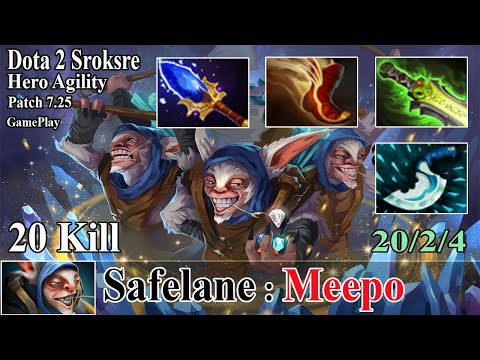 Miracle - Meepo MID | I CAN MEEPO 20 Kill | Dota 2 Pro MMR Gameplay | Dota 2 Sroksre Gameplay