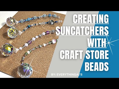 How to create Sun Catchers with Craft Store Beads