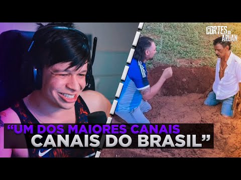 ARUAN REAGE A TIRINGA (COMÉDIA SELVAGEM) - Cortes do Aruan