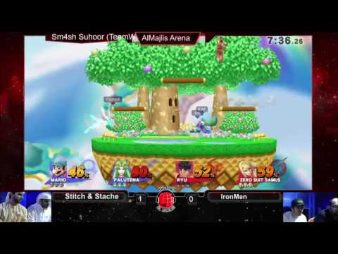 Smash 4 Suhoor: Stitch & Stache vs Iron Men - LF (Pt. 1)