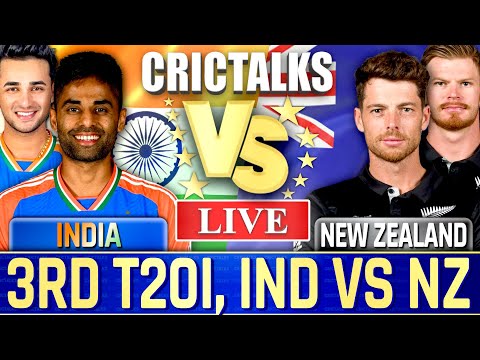 🔴 India vs New Zealand, 3rd T20I, Live Cricket Live Match Today Scores Commentary Last 9 Overs
