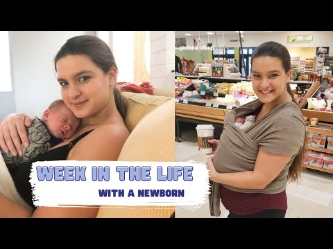 WEEK IN THE LIFE WITH A NEWBORN | 2 weeks old!