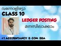 LEDGER POSTING MALAYALAM 1 ACCOUNTANCY MALAYALAM FINAL ACCOUNTS PREPARATION