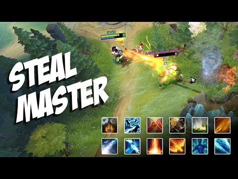 STEAL MASTER - Miracle Mid Rubick 7.06 - Top Pro Player Dota 2